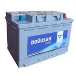 Doğusan Akü 12V 72 Amper 2025 Üretim ( Bursa ) - Görsel 2