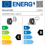 Milestone 215/65 R16 102V Reinf. Suvmile H/T  Yaz 2026 - Görsel 3