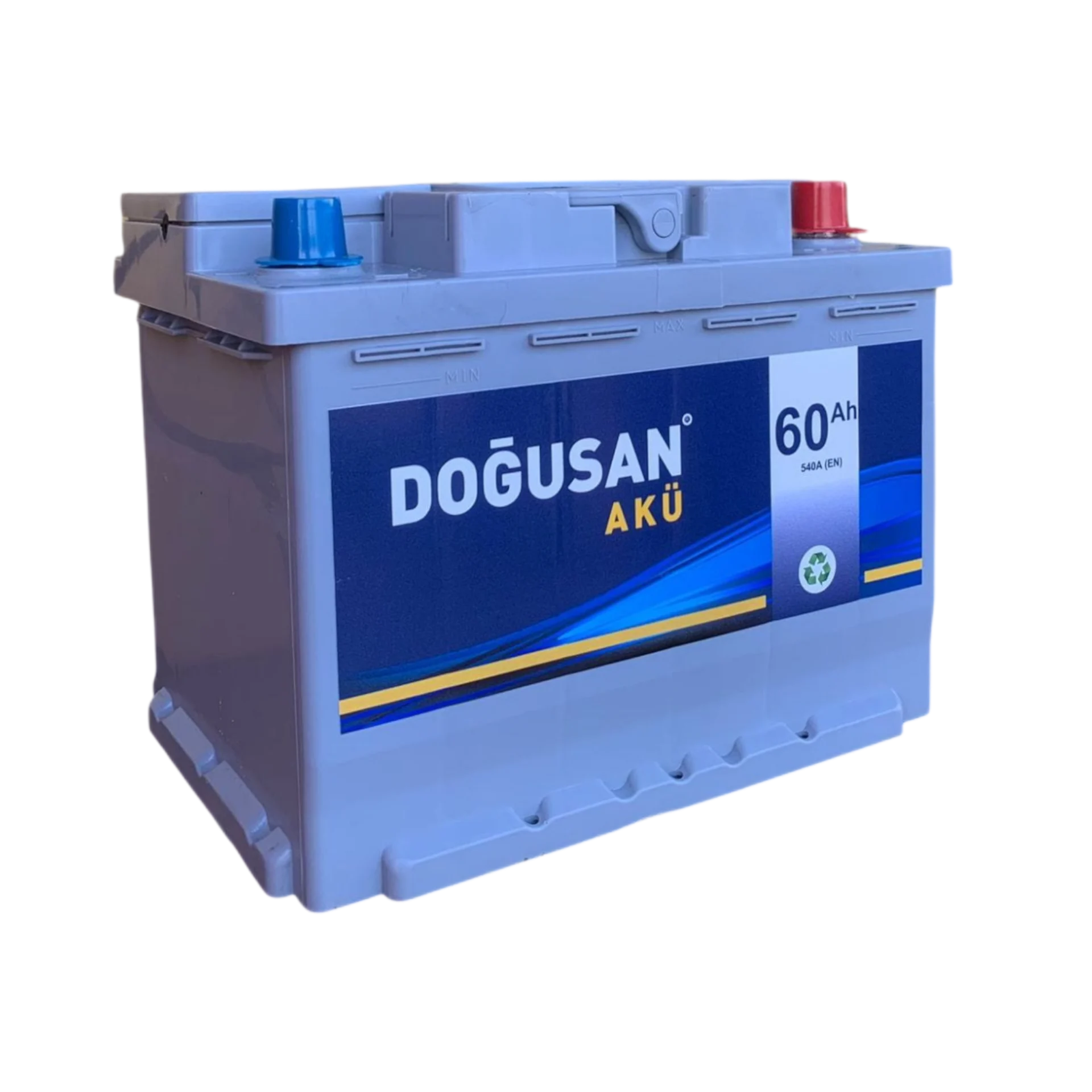 seffaf-dogusan Doğusan Akü 12V 60 Amper 2025 Üretim ( Bursa ) - Görsel 1